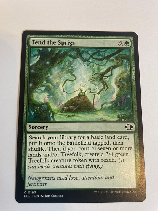 Tend the Sprigs 197 Lorwyn Eclipsed ECL NM