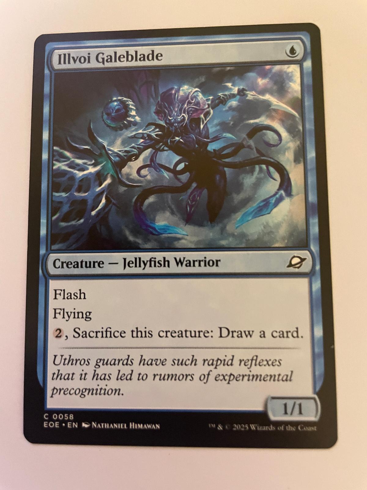Illvoi Galeblade 58 Common Edge of Eternities Magic: The Gathering Near Mint