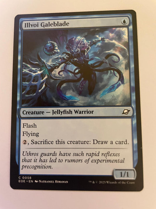Illvoi Galeblade 58 Common Edge of Eternities Magic: The Gathering Near Mint