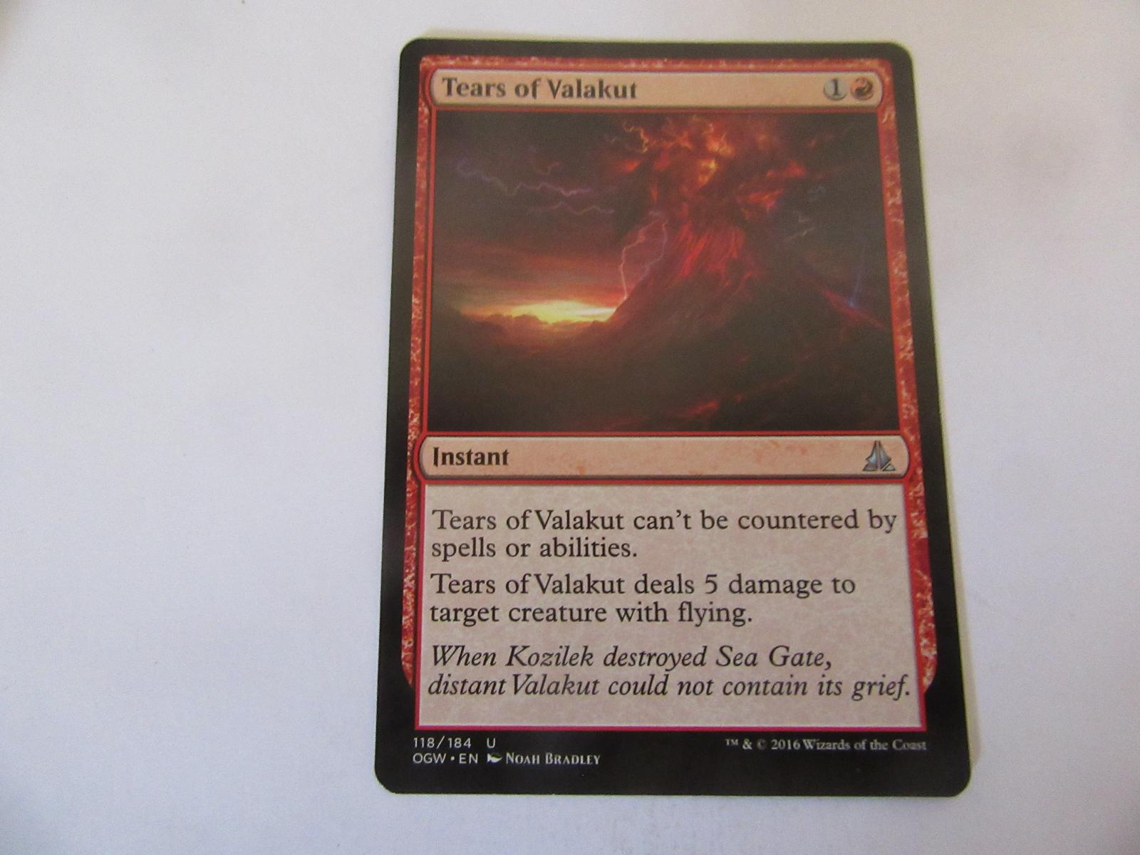 Tears of Valakut 118 Oath of the Gatewatch NM