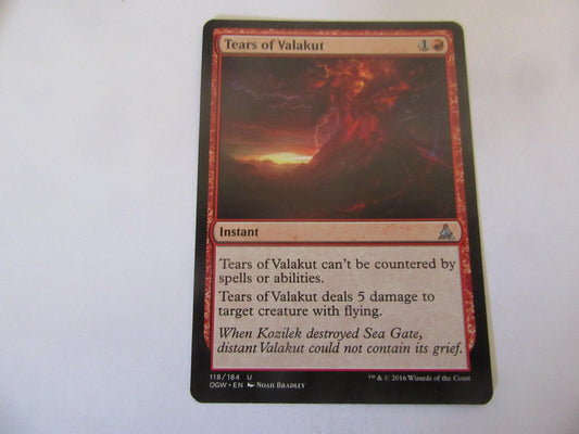 Tears of Valakut 118 Oath of the Gatewatch NM