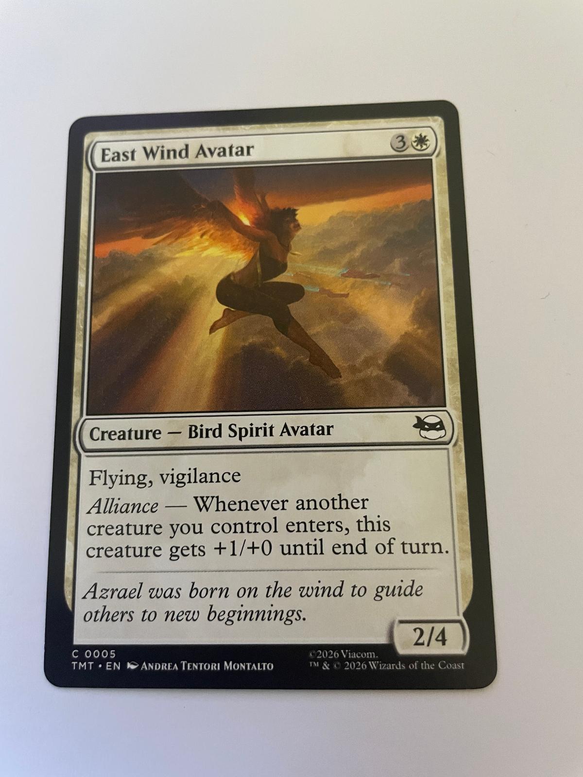 East Wind Avatar 0005 Teenage Mutant Ninja Turtles Magic: The Gathering NM