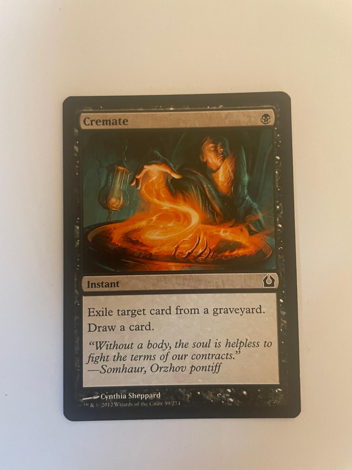 Cremate 59 Return to Ravnica RTR NM