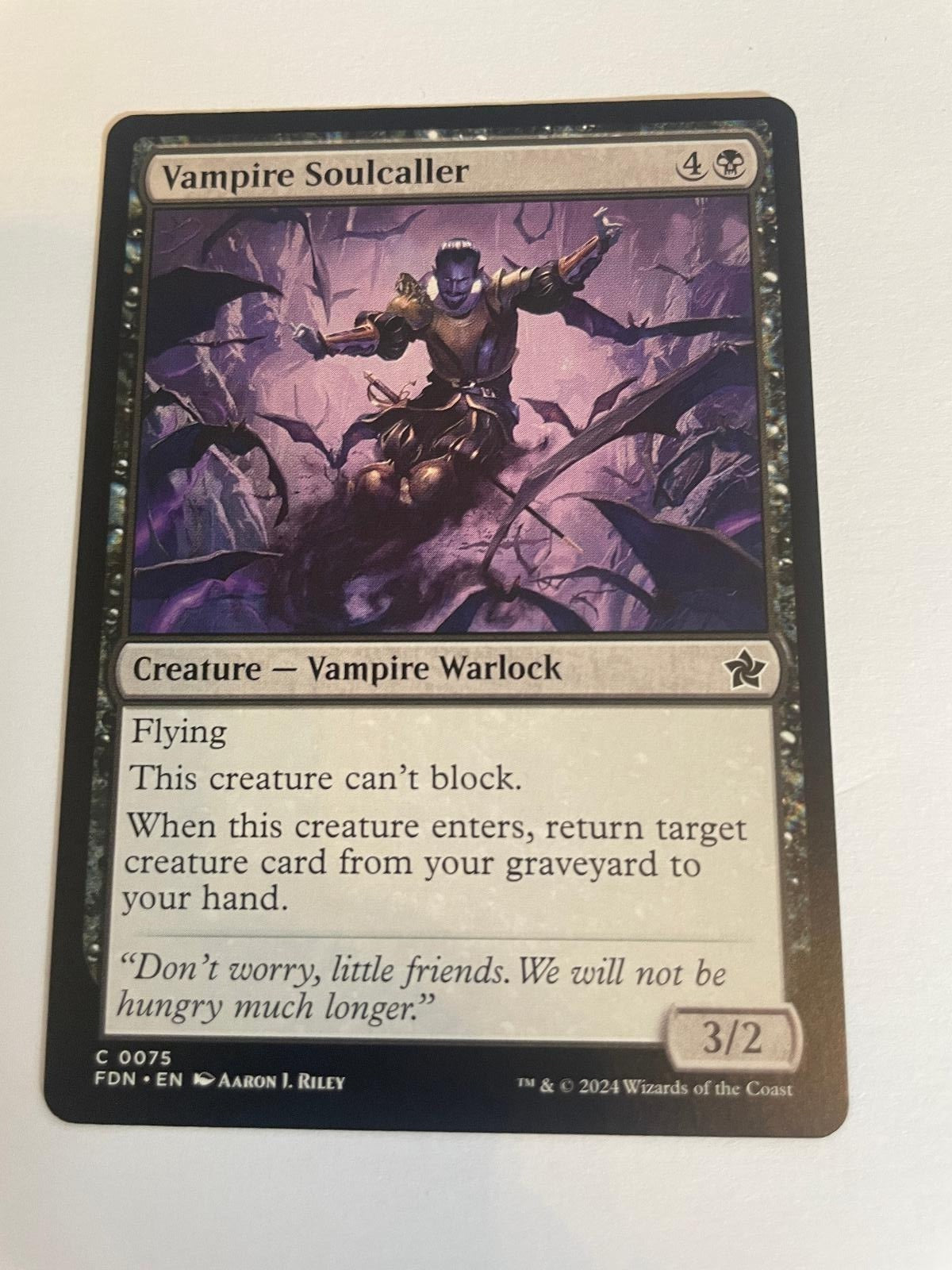 Vampire Soulcaller 75 Foundations FDN NM