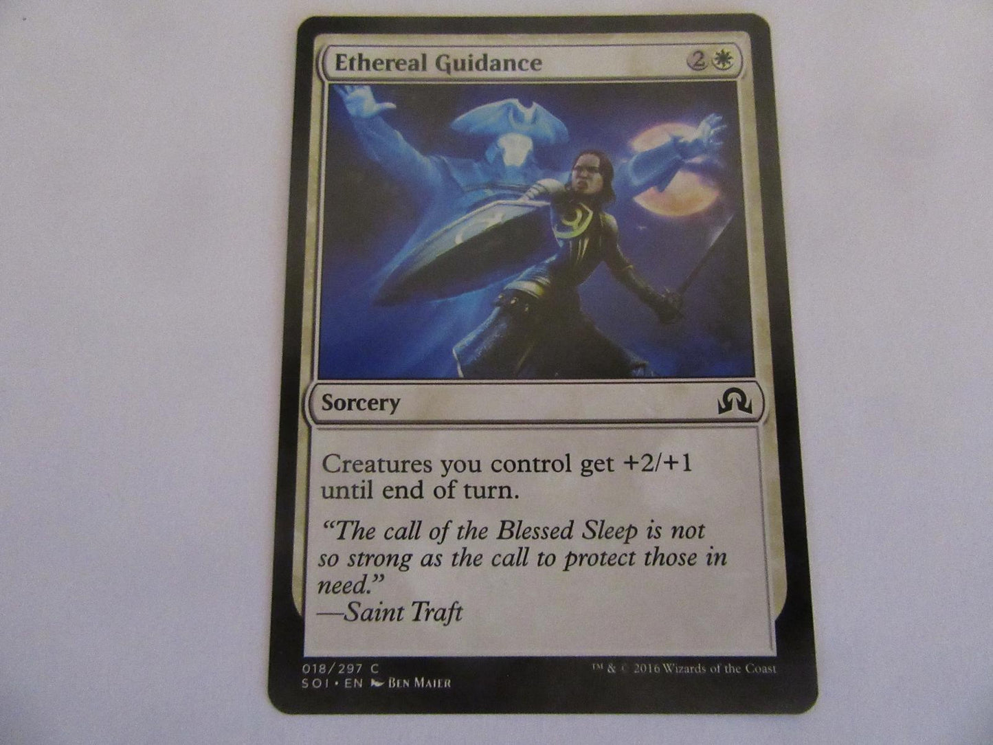 Ethereal Guidance 18 Shadows over Innistrad NM