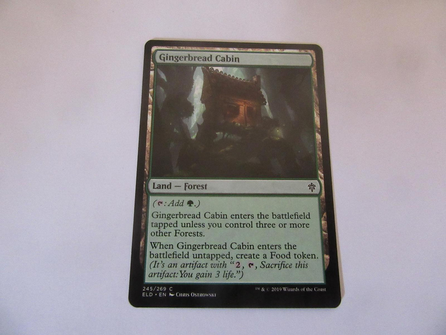 Gingerbread Cabin 245 Throne of Eldraine NM