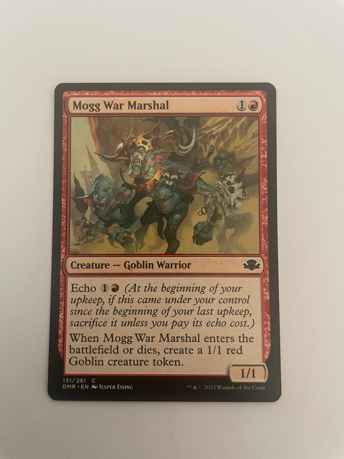 Mogg War Marshal 131 Dominaria Remastered DMR NM