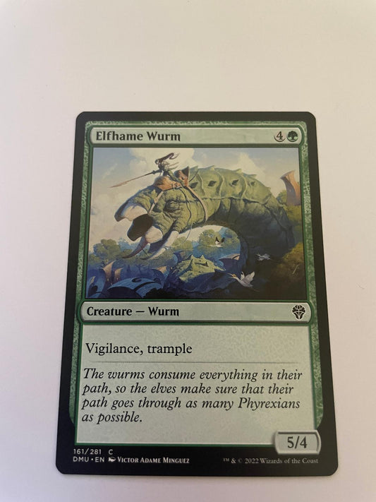 Elfhame Wurm 161 Common Dominaria United Magic: The Gathering Near Mint