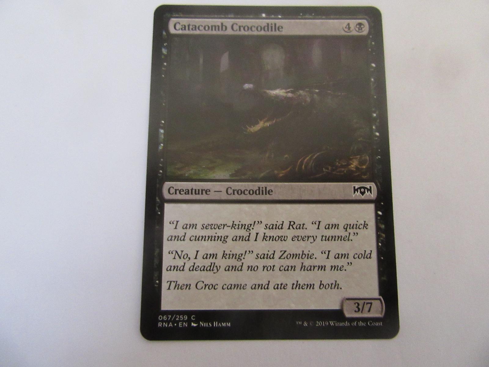 Catacomb Crocodile 67 Ravnica Allegiance NM