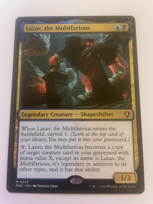 Lazav, the Multifarious 214 Commander:MKM Magic:The Gathering NM