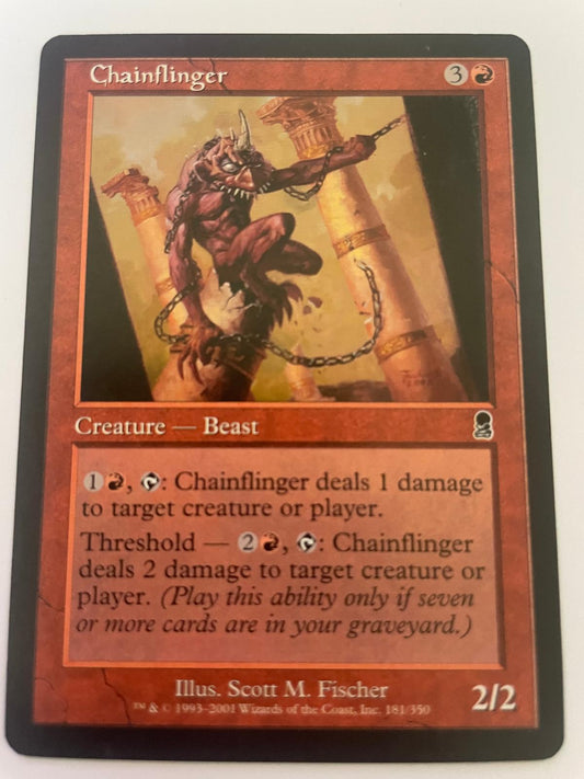 Chainflinger 181 Common Odyssey Magic: The Gathering Near Mint