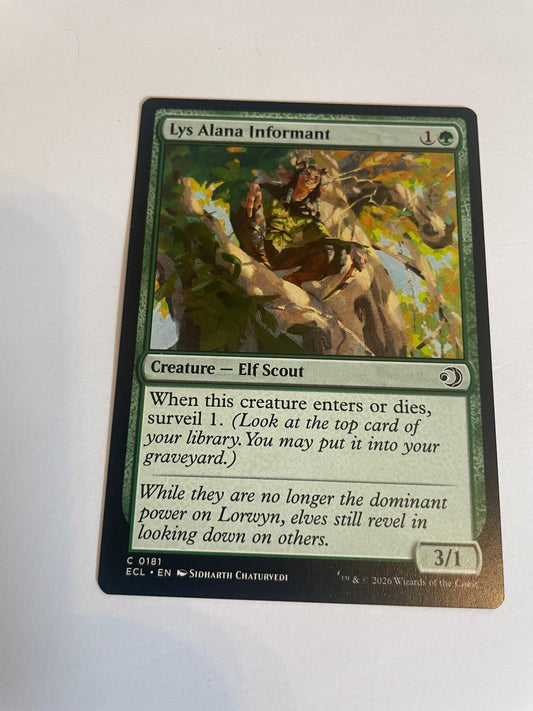 Lys Alana Informant 181 Lorwyn Eclipsed ECL NM