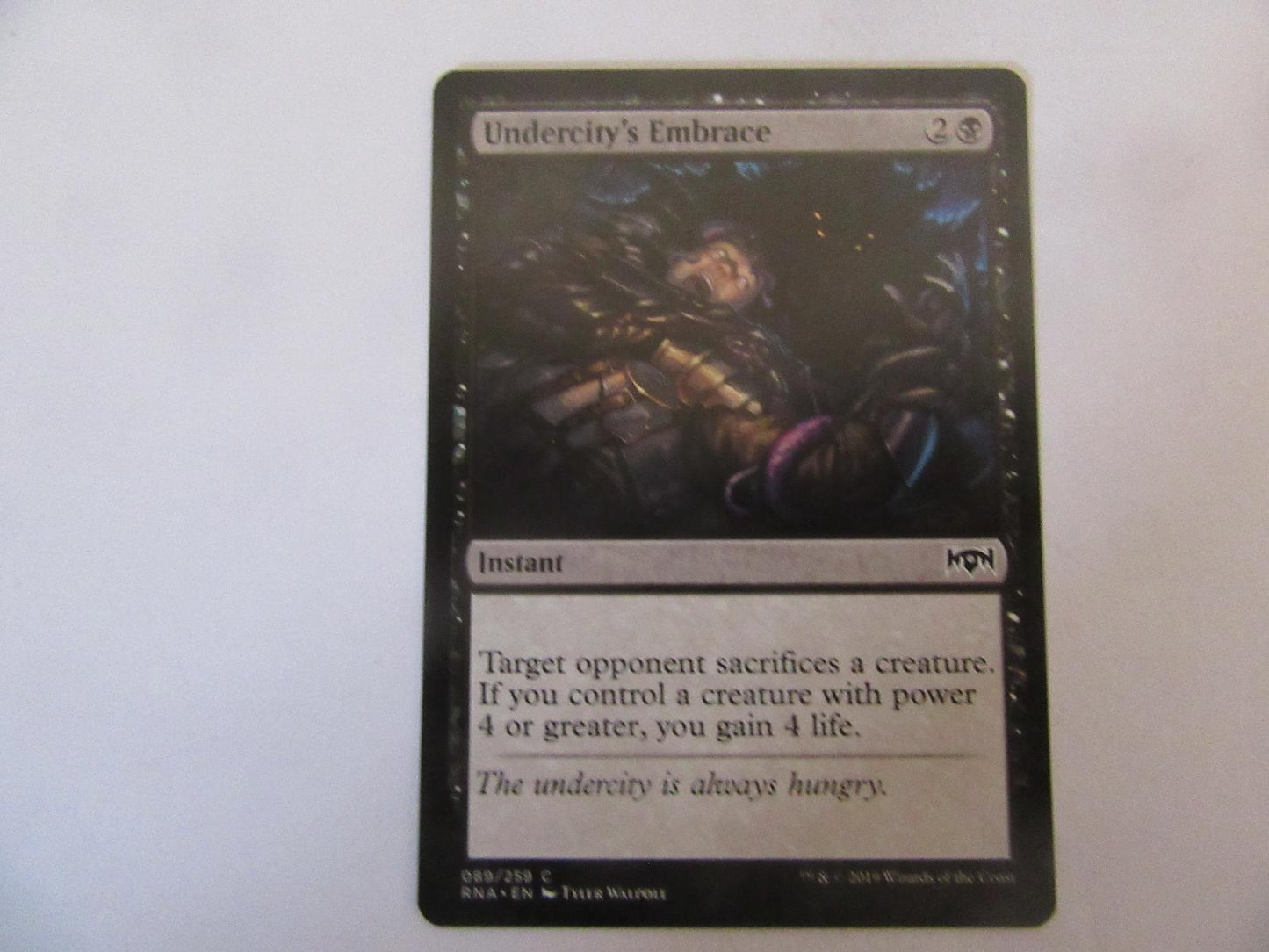 Undercity's Embrace 89 Ravnica Allegiance NM