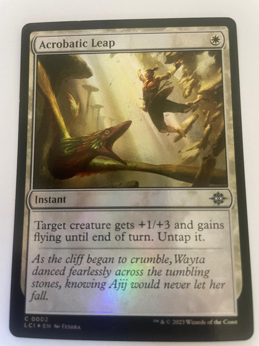 Acrobatic Leap 2 Common The Lost Caverns of Ixalan Magic: The Gathering NM