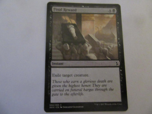 Final Reward 92 Amonkhet NM