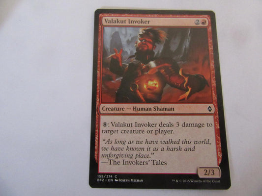 Valakut Invoker 159 Battle for Zendikar NM