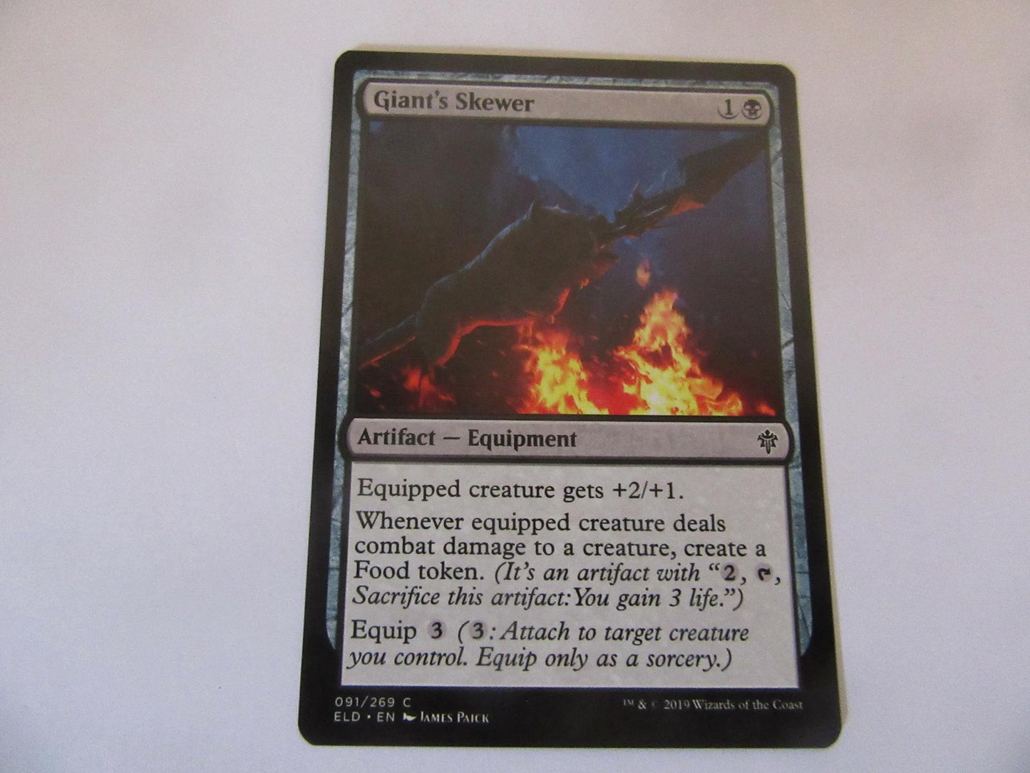 Giant's Skewer 91 Throne of Eldraine NM