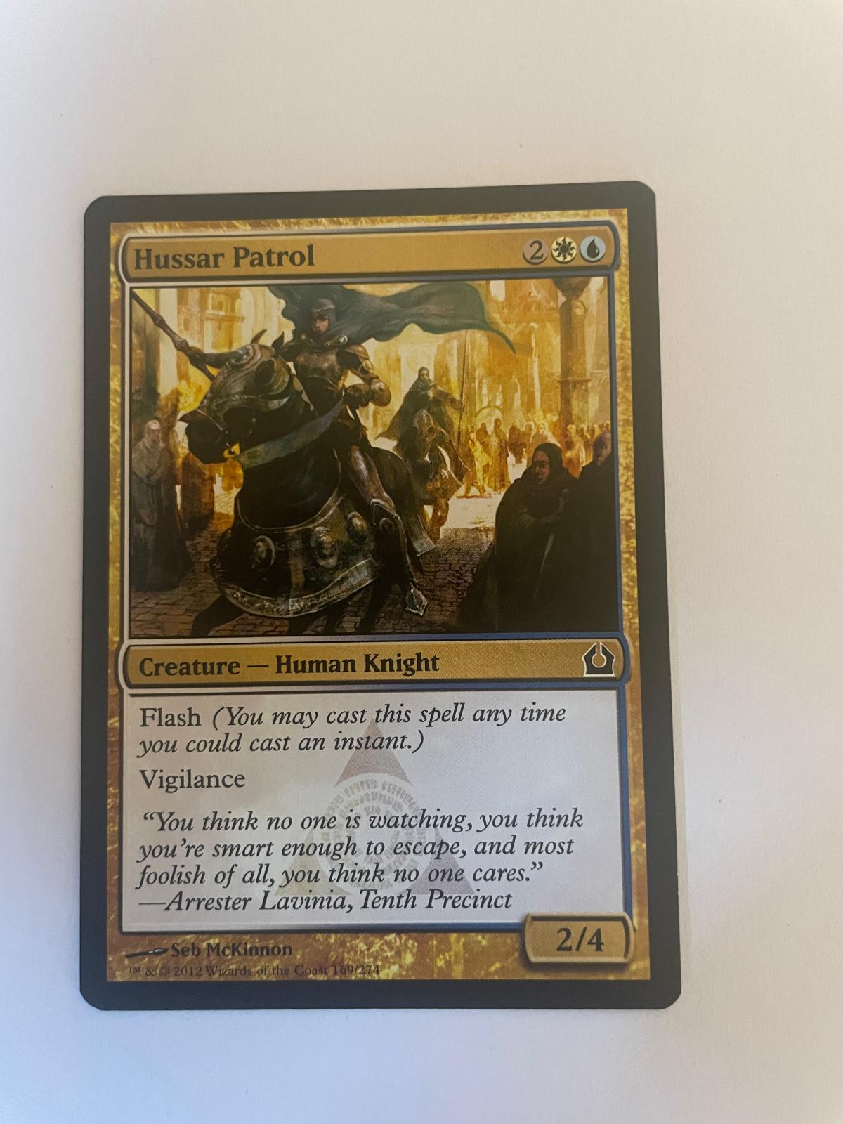 Hussar Patrol 169 Return to Ravnica RTR NM
