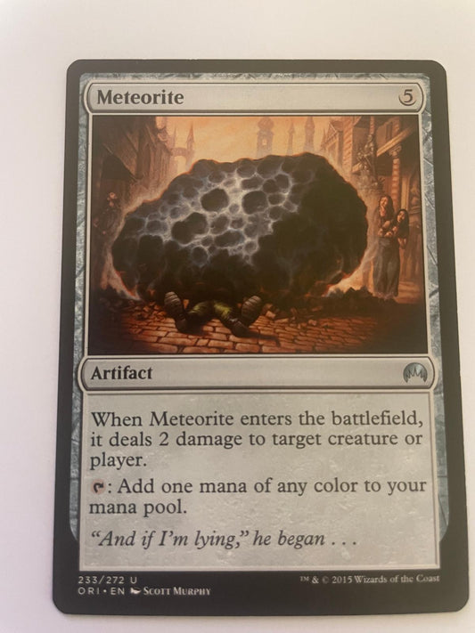 Meteorite 233 Uncommon Magic Origins Magic: The Gathering Near Mint
