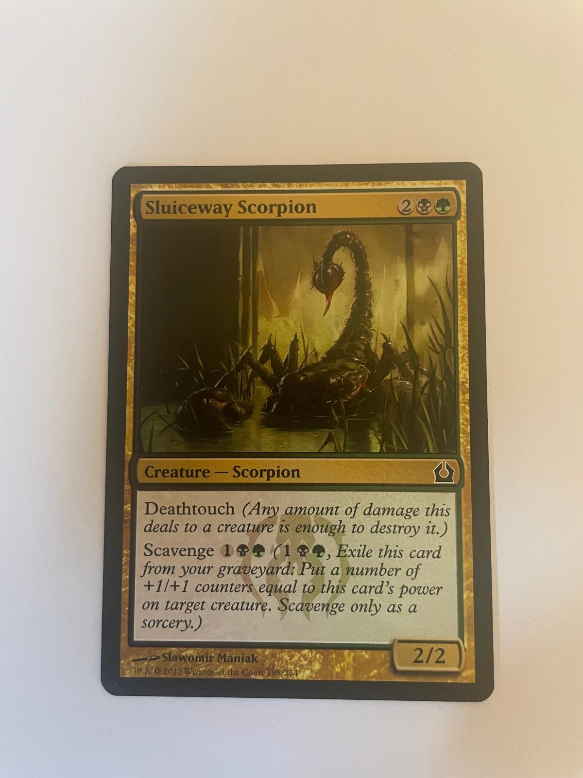 Sluiceway Scorpion 198 Return to Ravnica RTR NM