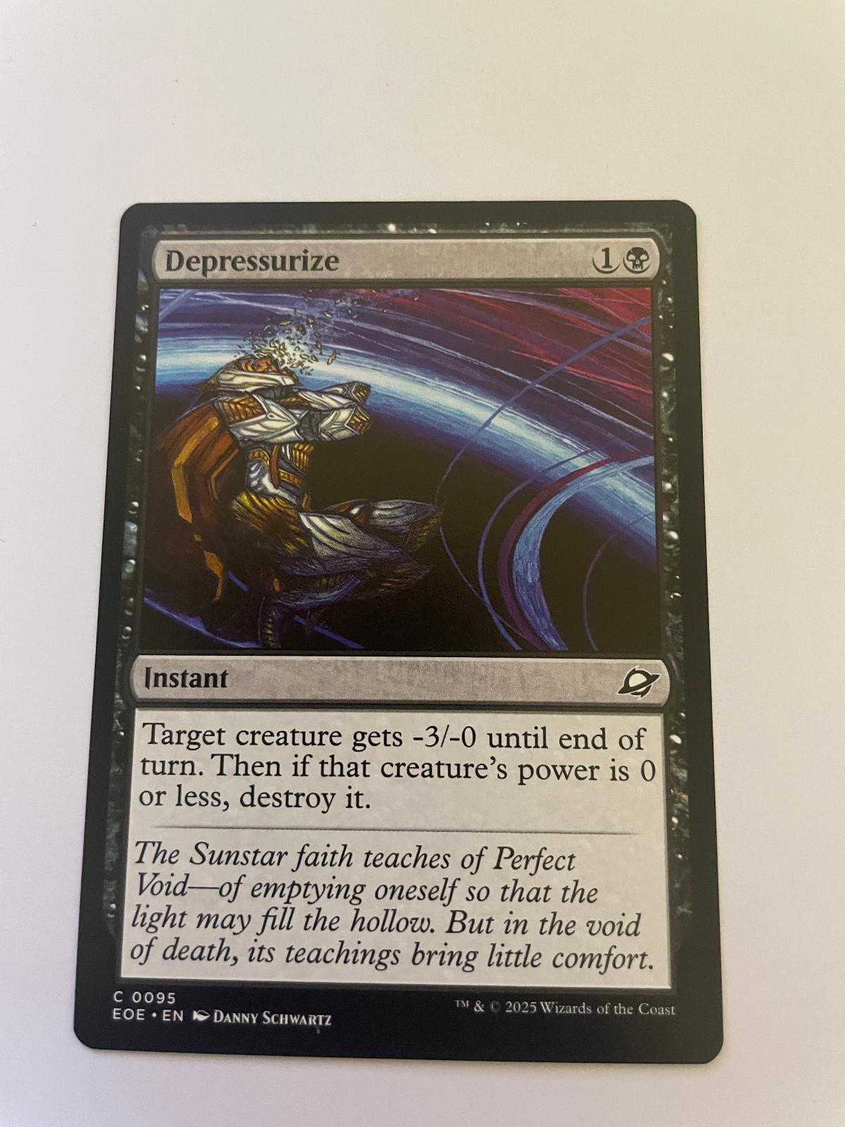 Depressurize 95 Common Edge of Eternities Magic: The Gathering Near Mint