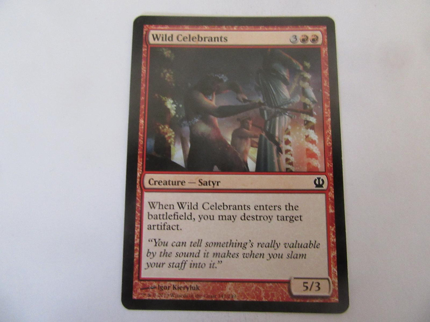 Wild Celebrants 147 Theros NM