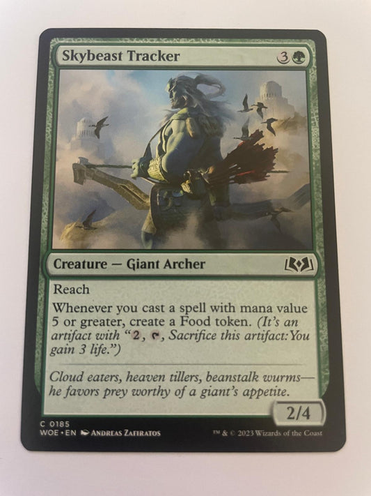 Skybeast Tracker 185 Common Wilds of Eldraine Magic: The Gathering Near Mint