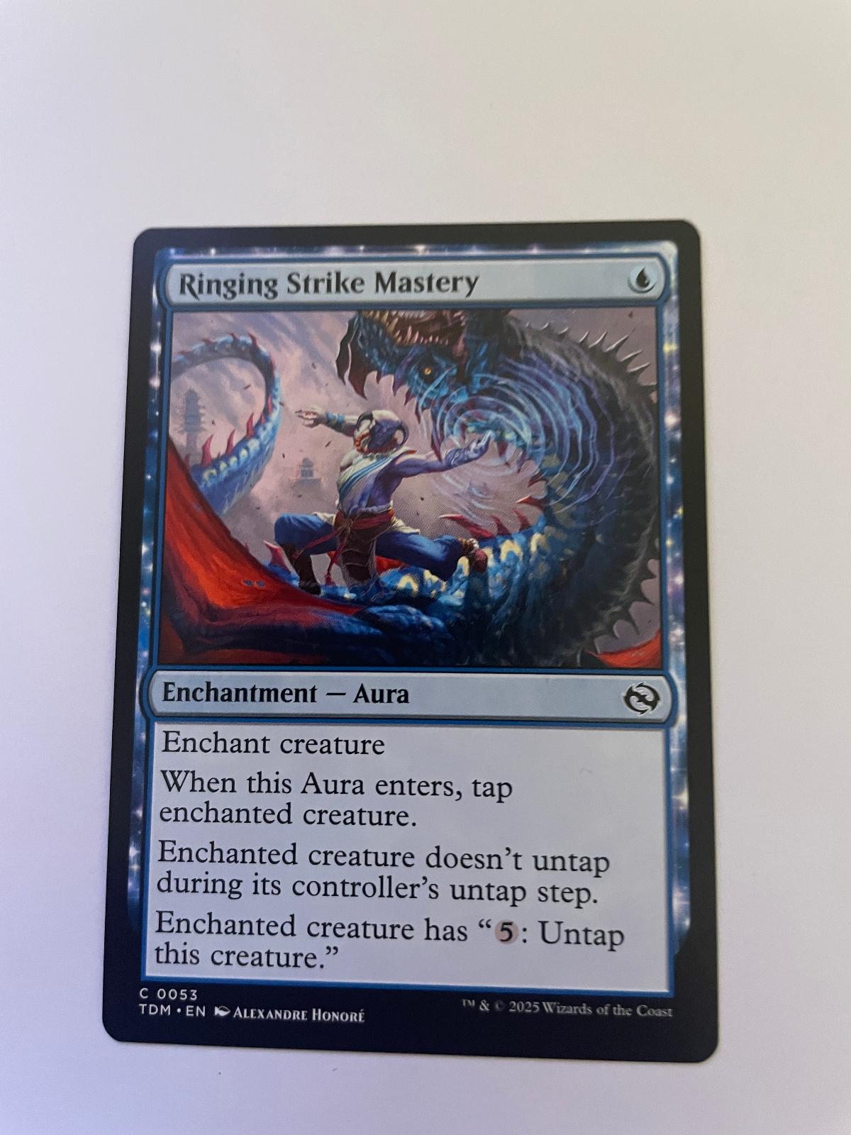 Ringing Strike Mastery 53 Common Tarkir: Dragonstorm Magic: The Gathering NM