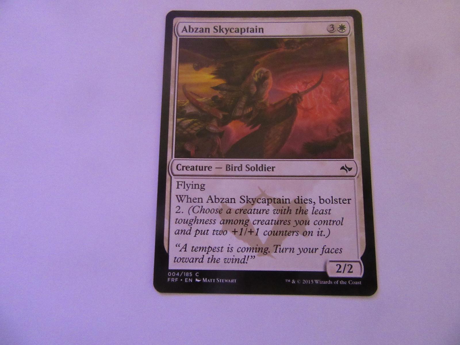 Abzan Skycaptain 4 Fate Reforged NM