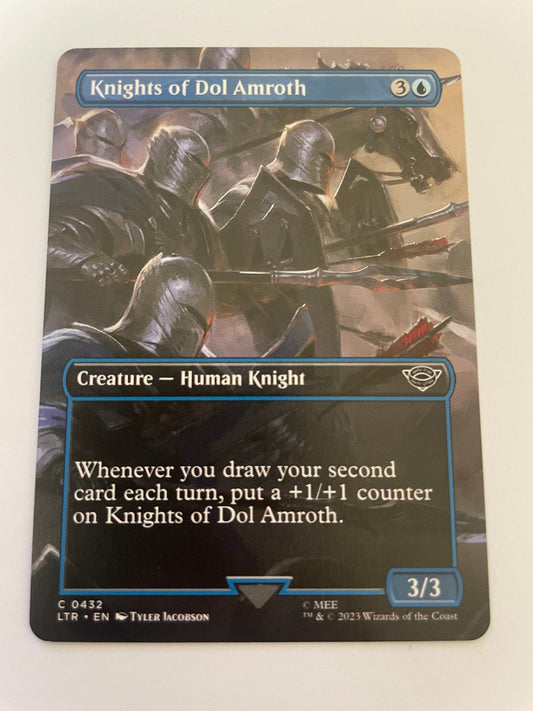 Knights of Dol Amroth (Borderless) 432 UB:TOLR: Tales of Middle-earth NM