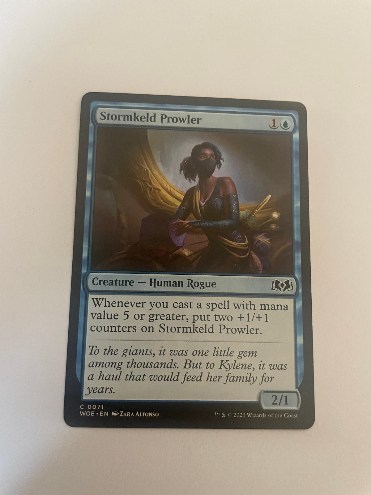Stormkeld Prowler 71 Wilds of Eldraine WOE NM