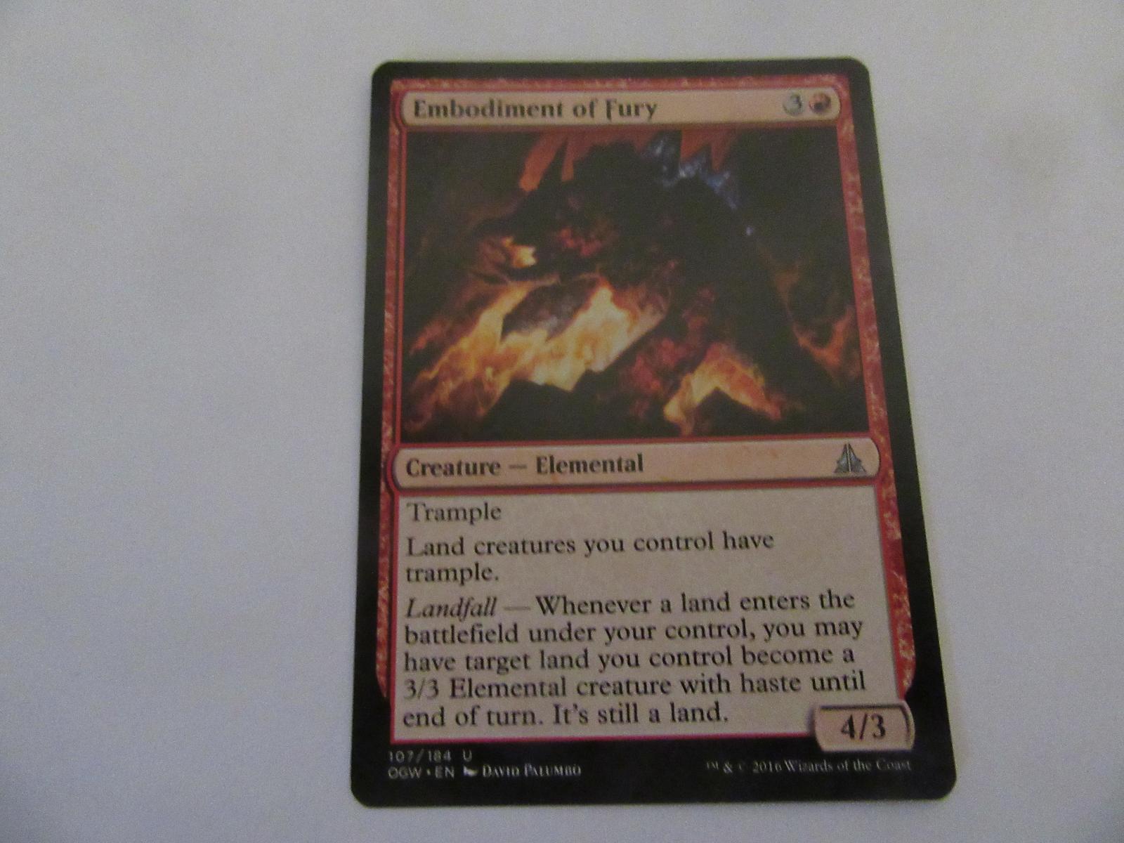 Embodiment of Fury 107 Oath of the Gatewatch NM