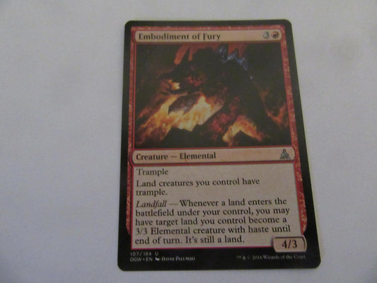 Embodiment of Fury 107 Oath of the Gatewatch NM