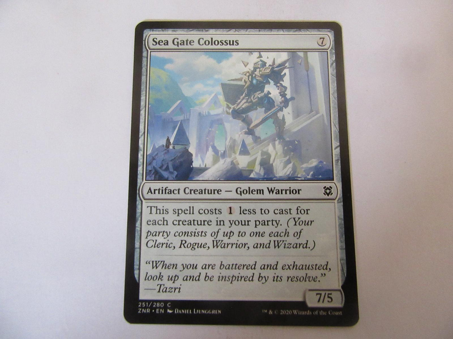 Sea Gate Colossus 251 Zendikar Rising NM