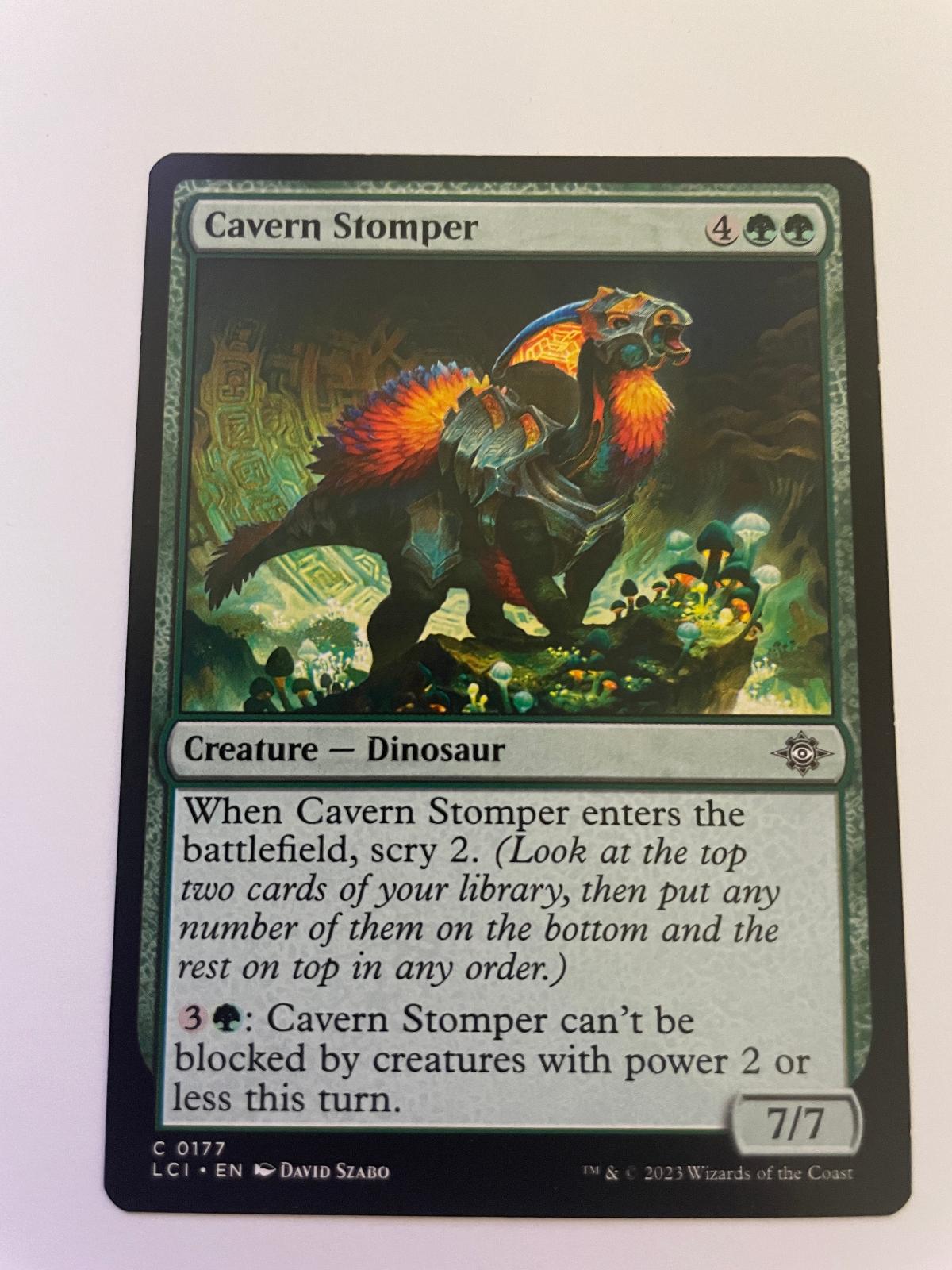 Cavern Stomper 177 Common The Lost Caverns of Ixalan Magic: The Gathering NM