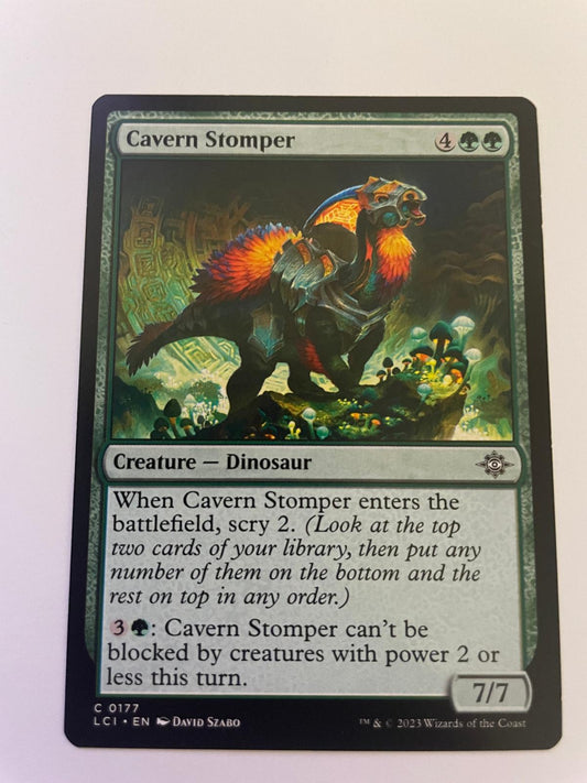 Cavern Stomper 177 Common The Lost Caverns of Ixalan Magic: The Gathering NM