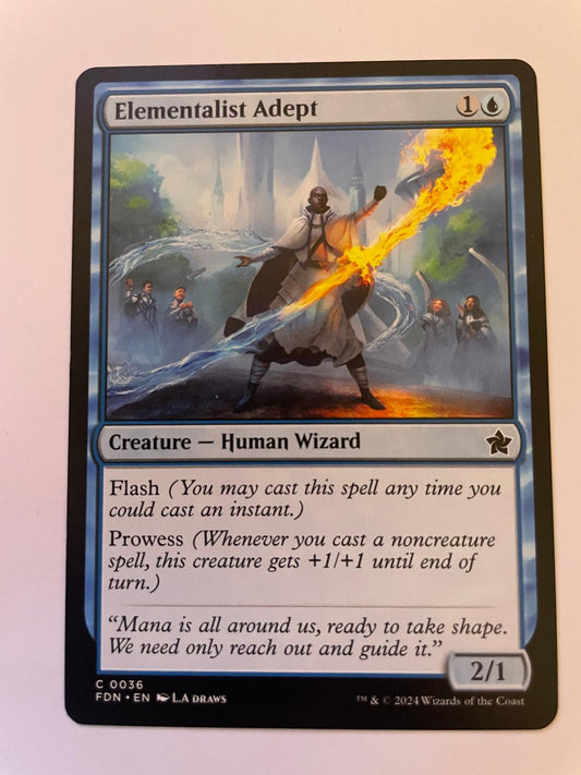 Elementalist Adept 36 Common Foundations Magic: The Gathering Near Mint