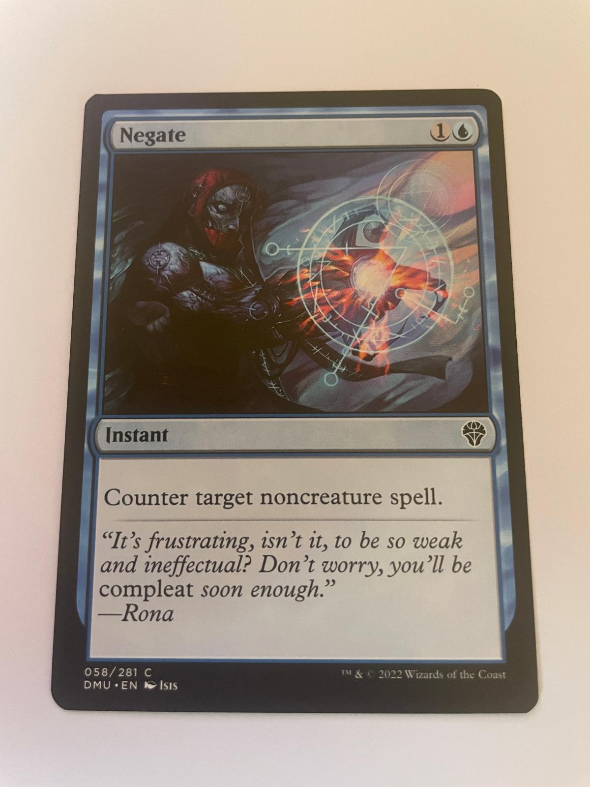 Negate 58 Common Dominaria United Magic: The Gathering Near Mint