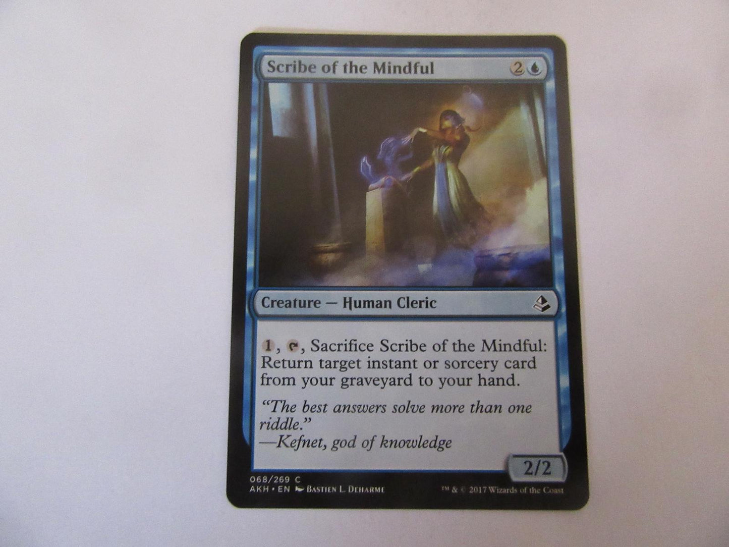 Scribe of the Mindful 68 Amonkhet NM