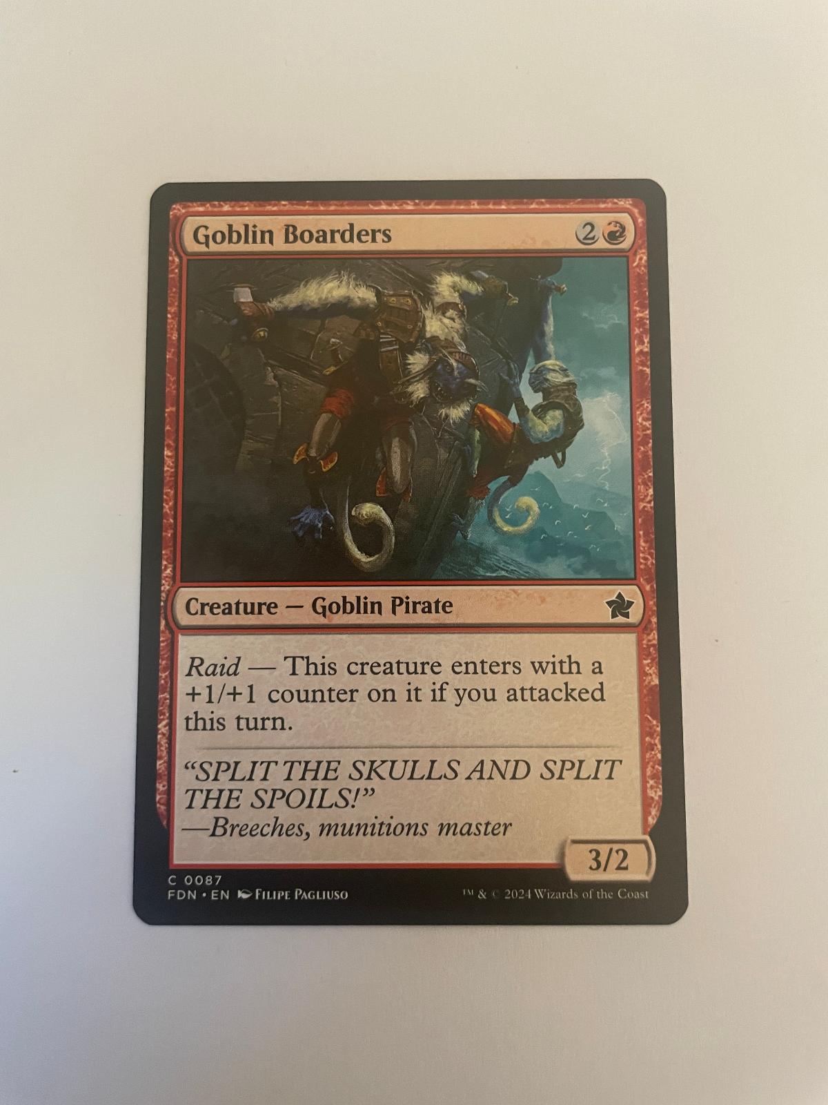 Goblin Boarders 87 Foundations FDN NM