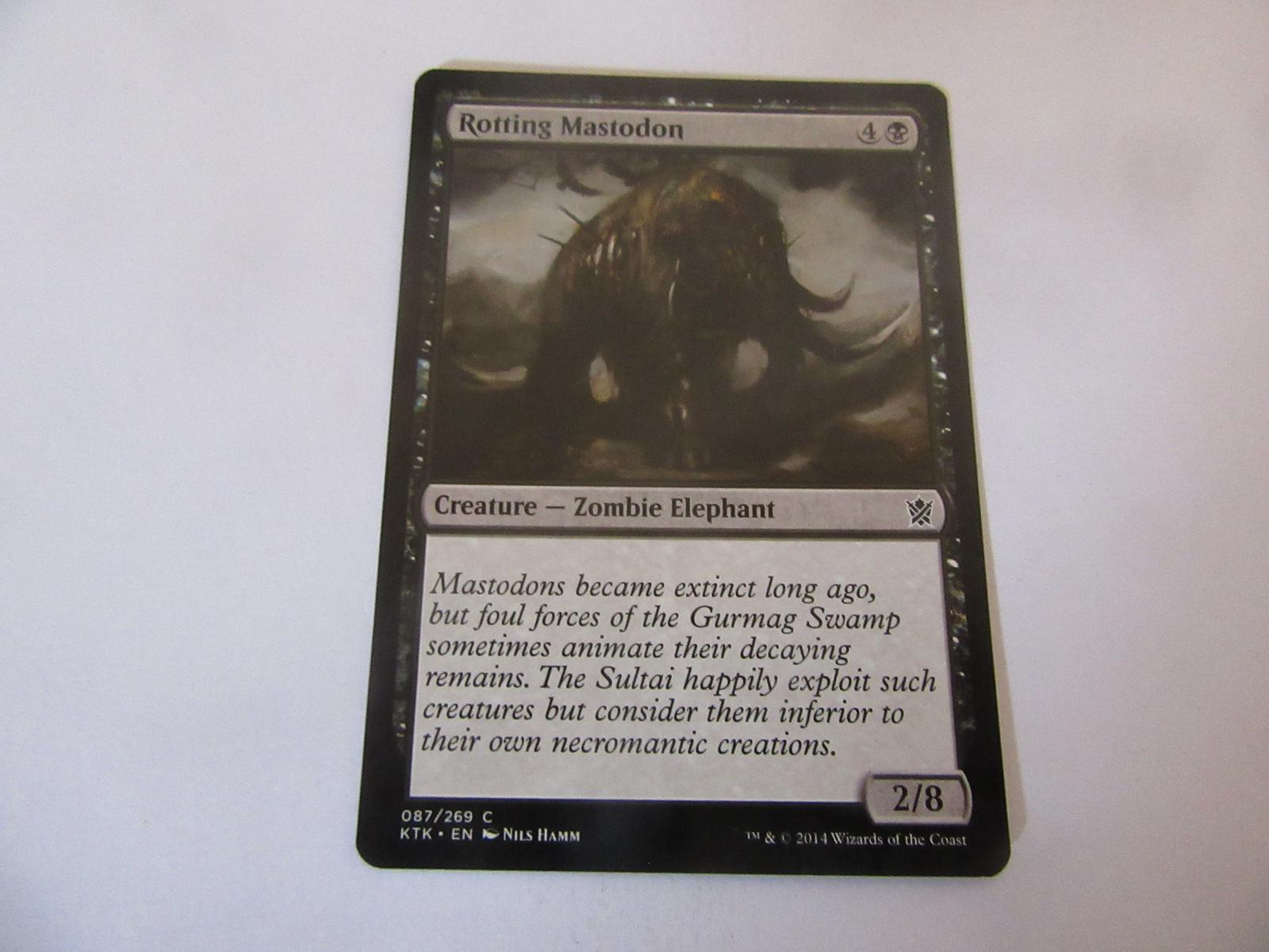 Rotting Mastodon 87 Khans of Tarkir NM