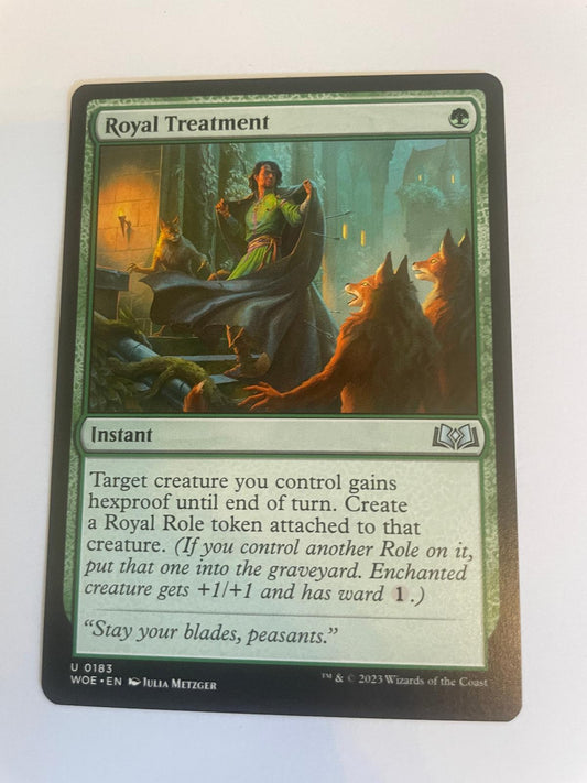 Royal Treatment 183 Wilds of Eldraine NM