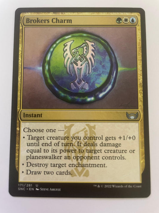 Brokers Charm 171 Uncommon Streets of New Capenna Magic: The Gathering Near Mint