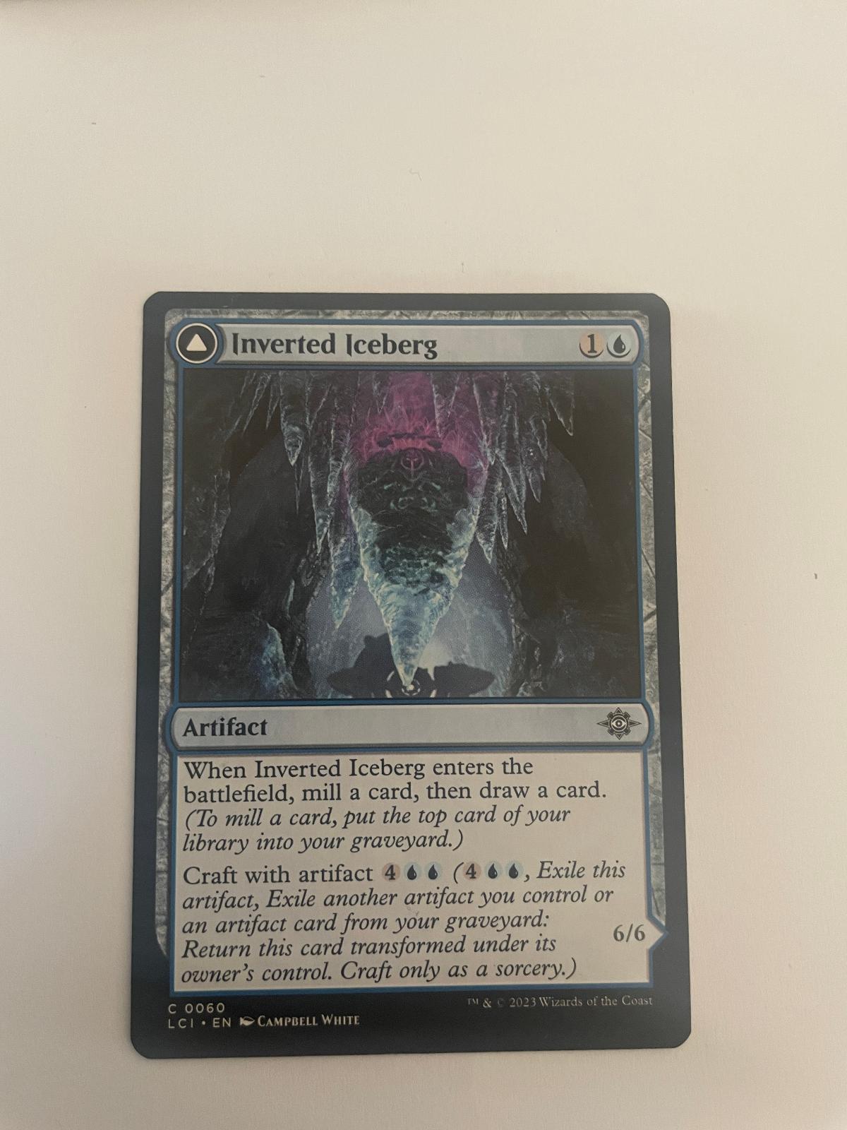 Inverted Iceberg 60 The Lost Caverns of Ixalan LCI NM