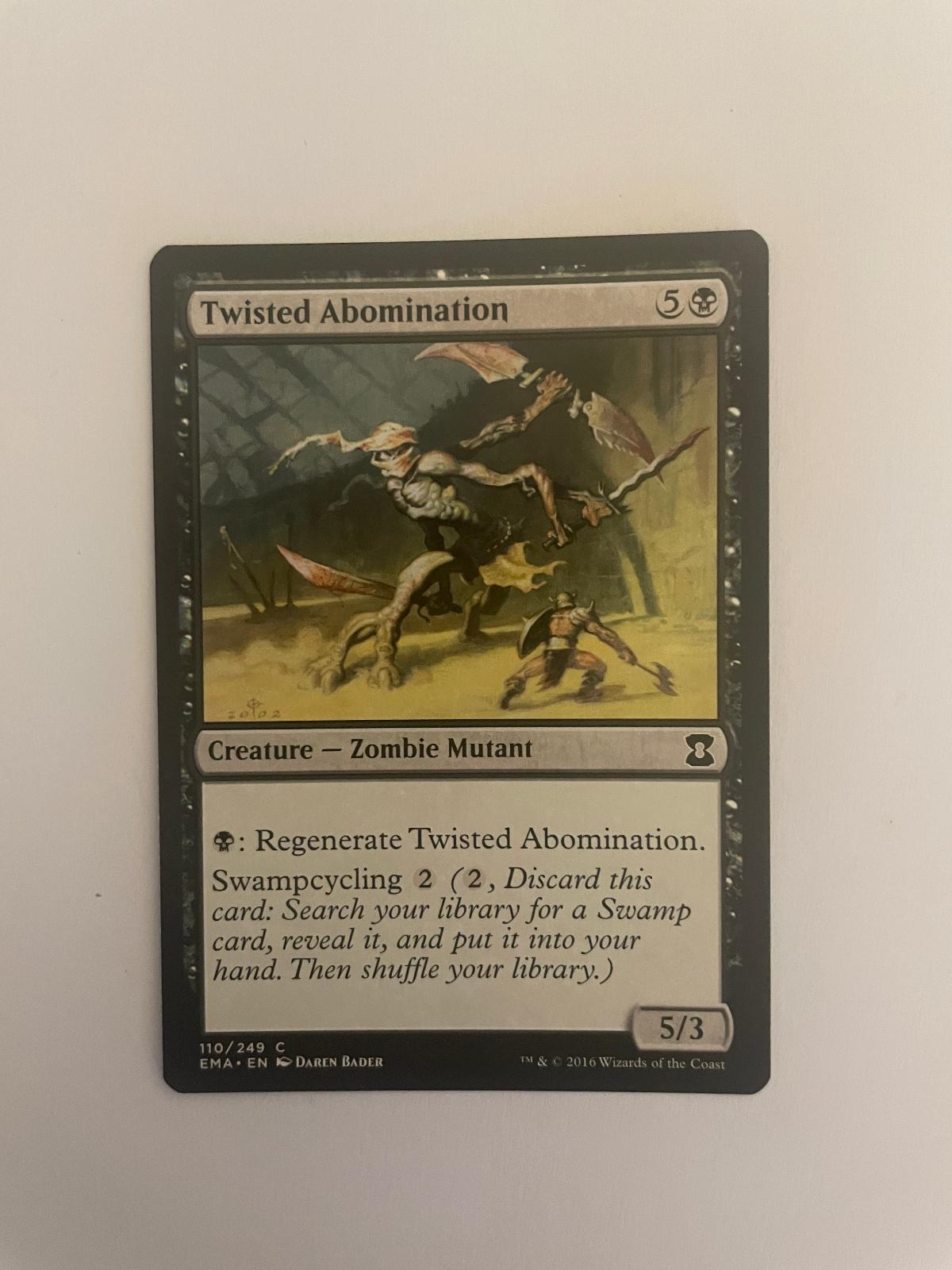 Twisted Abomination 110 Eternal Masters EMA NM