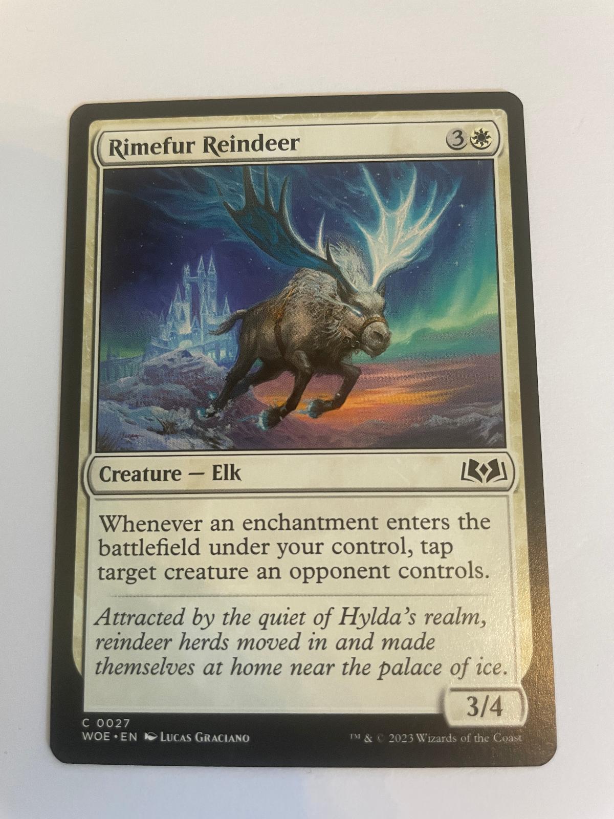 Rimefur Reindeer 27 Wilds of Eldraine NM