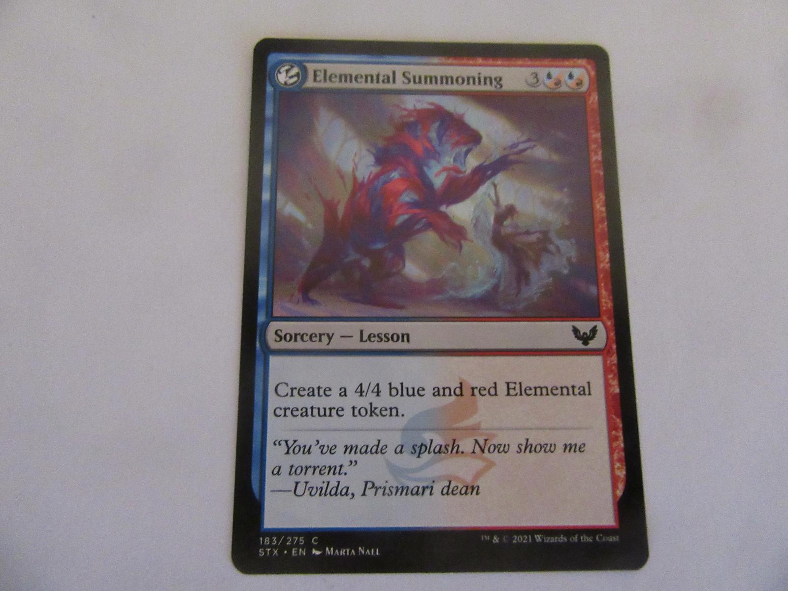 Elemental Summoning 183 Strixhaven: School of Mages NM