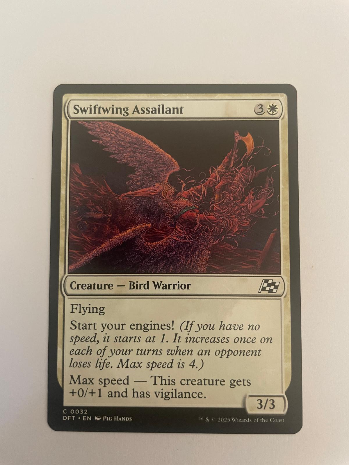 Swiftwing Assailant 32 Aetherdrift DFT NM