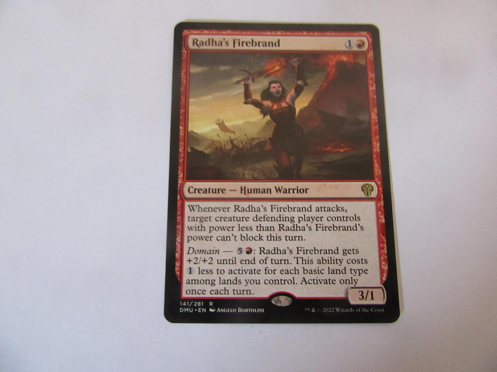 Radha's Firebrand 141 Prerelease Cards NM