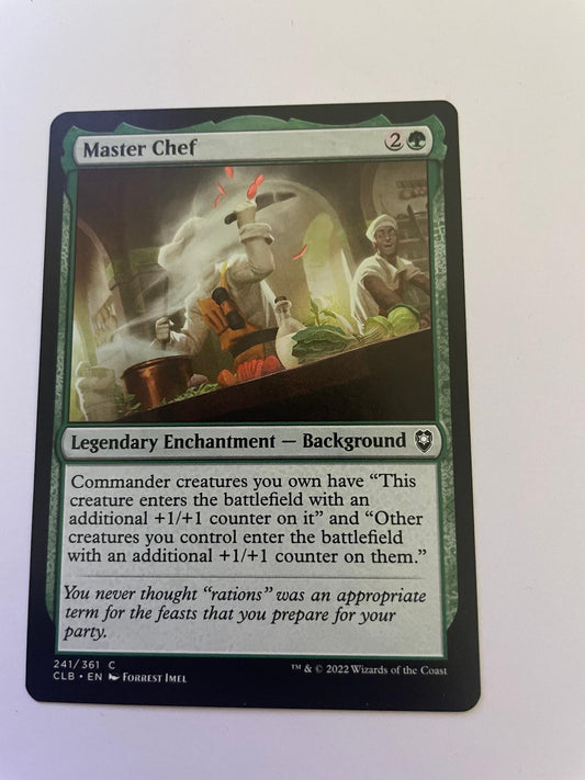 Master Chef 241 Commander Legends: Battle for Baldur's Gate NM
